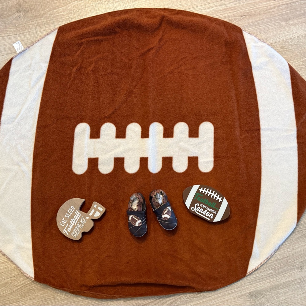 Tommy Tickle leather Football Baby Shoes - Picture 4 of 12